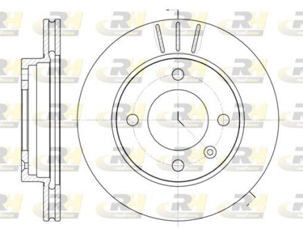 Гальмівний диск ROADHOUSE 6106.10