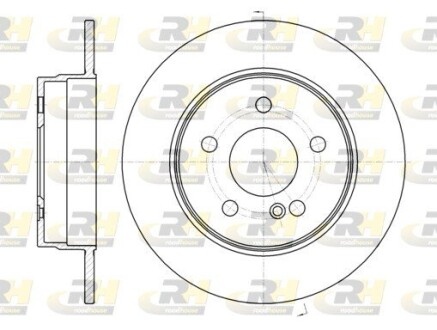 Гальмівний диск ROADHOUSE 61069.00