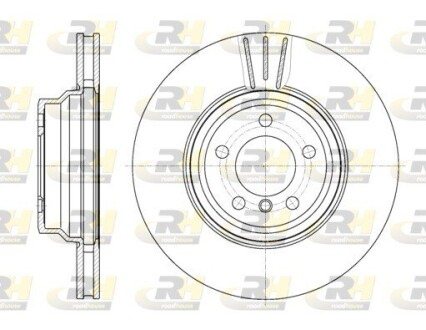 Тормозной диск ROADHOUSE 61078.10 (фото 1)