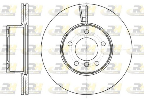 Гальмівний диск ROADHOUSE 61194.10 (фото 1)