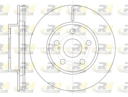 Гальмівний диск ROADHOUSE 61250.10