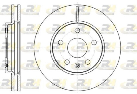 Тормозной диск ROADHOUSE 61285.10