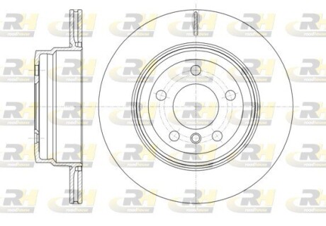 Гальмівний диск ROADHOUSE 61287.10