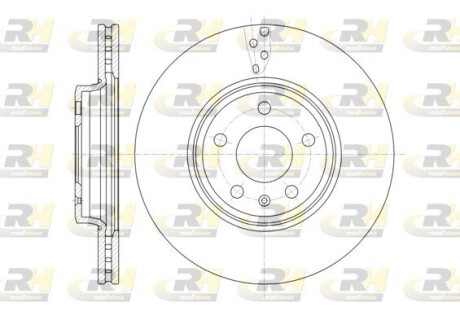 Гальмівний диск ROADHOUSE 61292.10