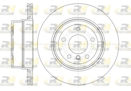 Тормозной диск ROADHOUSE 6133610
