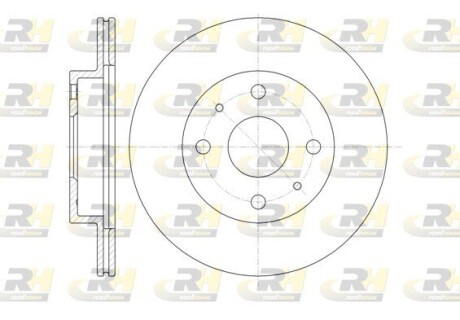 Тормозной диск ROADHOUSE 61355.10