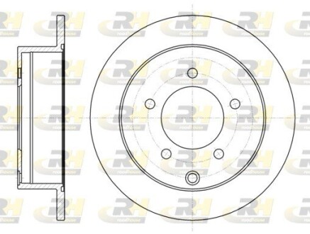 Гальмівний диск ROADHOUSE 61377.00