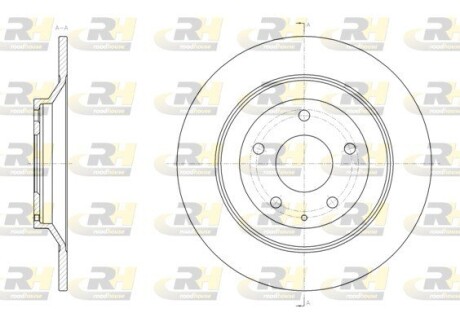 Гальмівний диск ROADHOUSE 61518.00