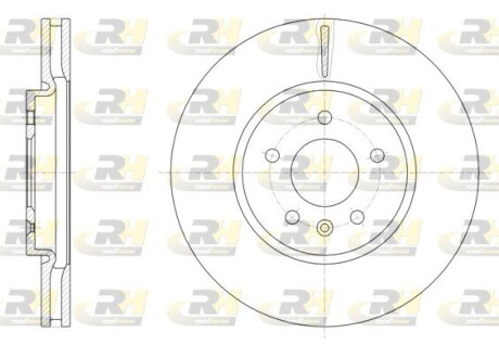 Гальмівний диск ROADHOUSE 61541.10