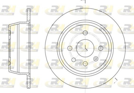 Гальмівний диск ROADHOUSE 6207.00
