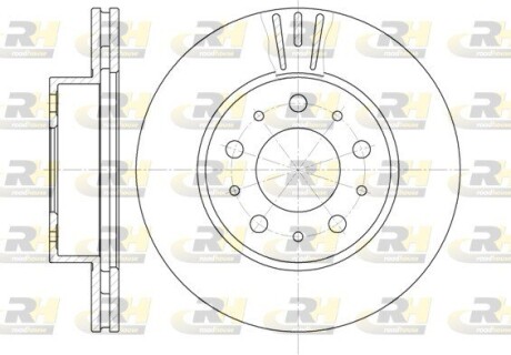 Гальмівний диск ROADHOUSE 6231.10