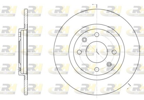 Тормозной диск ROADHOUSE 6241.01