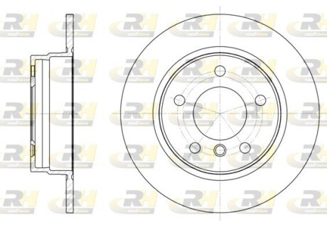 Гальмівний диск ROADHOUSE 6284.00 (фото 1)