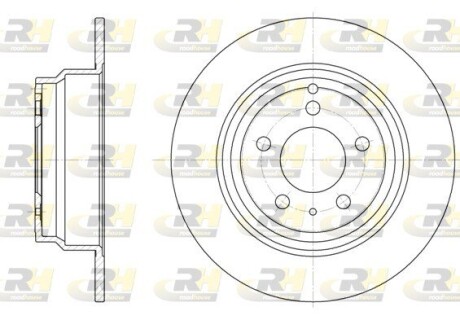 Гальмівний диск ROADHOUSE 6411.00