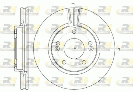 Гальмівний диск ROADHOUSE 6667.10