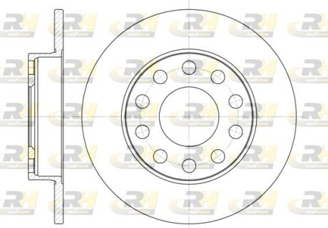 Гальмівний диск ROADHOUSE 6753.00
