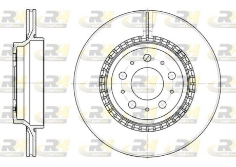 Гальмівний диск ROADHOUSE 6777.10