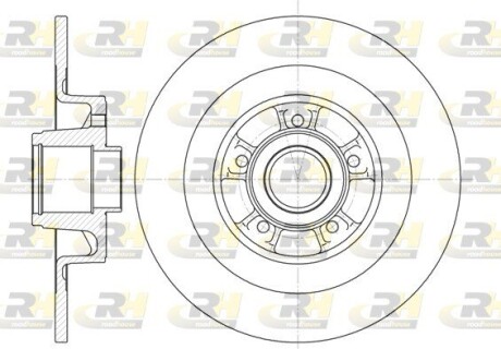Гальмівний диск ROADHOUSE 6848.00