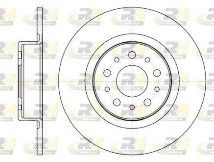 Гальмівний диск ROADHOUSE 6968.00