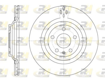 Гальмівний диск ROADHOUSE 6970.10