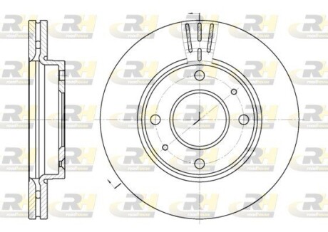 Гальмівний диск ROADHOUSE 6987.10