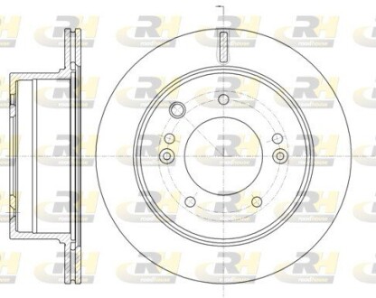 Гальмівний диск ROADHOUSE 6993.10