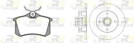 Гальмівний комплект ROADHOUSE 8263.02