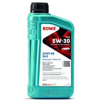 Олива моторна HIGHTEC SYNT RS DLS SAE 5W-30 (1 L) ROWE 20118-0010-99