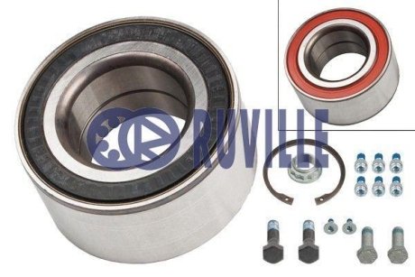 Комплект подшипников передний MB W124/201T 86-96 RUVILLE 5117