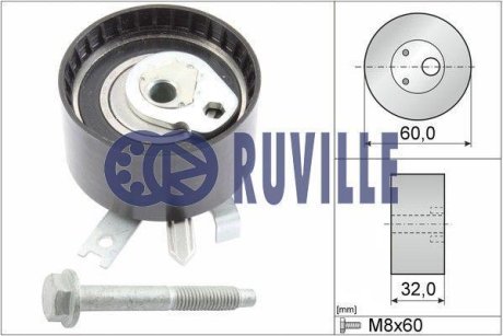 Ролик модуля натягувача ременя RUVILLE 55581 (фото 1)
