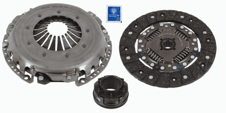 Комплект зчеплення AUDI 80-100 A6 2.0-2.2-2.3 88-96(старий номер 3000 232 001) SACHS 3000 951 637