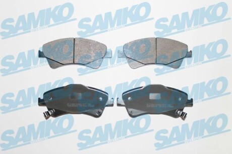 Тормозные колодки дисковые передние TOYOTA AVENSIS 09-,Auris SAMKO 5SP1313 (фото 1)