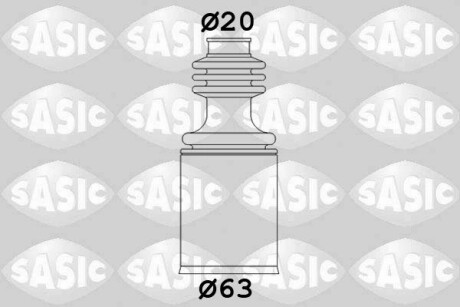 Комплект пыльника, приводной вал SASIC 2003421