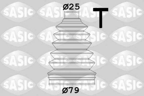 Комплект пыльника, приводной вал SASIC 2933193