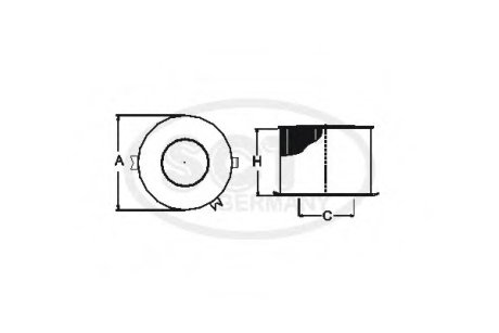 Фильтр воздушный BMW 3 (E90/E91/E92/E93) 318i (07-) (SB 2156) SCT SCT/MANNOL SB2156