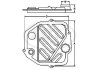 Фильтр АКПП с прокладкой TOYOTA Land Cruiser 5.7 i V8 4WD (08-) (SG 1081) SCT/MANNOL SG1081 (фото 3)