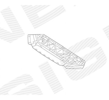 Захист під бампер AUDI A4 (B9), 15 - 18 SIGNEDA PAD05018VA