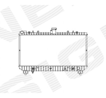 РАДИАТОР SIGNEDA RA13142