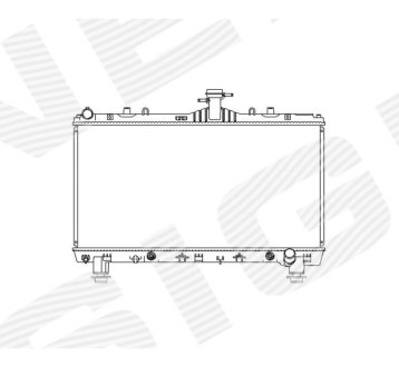 РАДИАТОР SIGNEDA RA13345Q