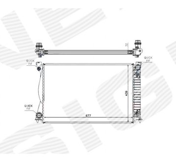 РАДИАТОР SIGNEDA RA60233AQ