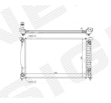 РАДИАТОР SIGNEDA RA60305A