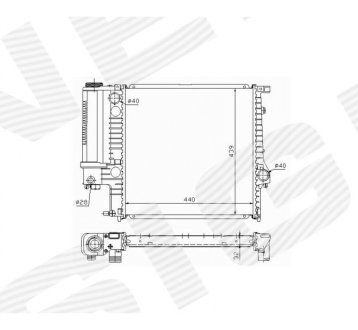 РАДИАТОР SIGNEDA RA60623Q