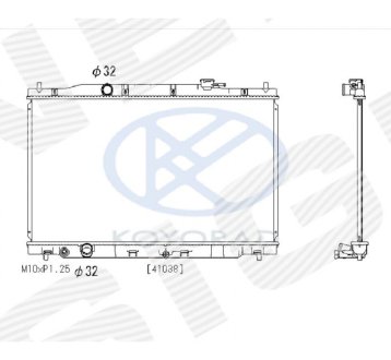 РАДИАТОР SIGNEDA RA606444Q