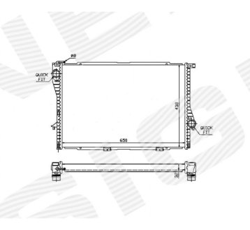 РАДИАТОР SIGNEDA RA60648Q