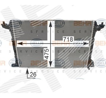 РАДИАТОР SIGNEDA RA606573H