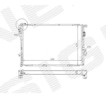 РАДИАТОР SIGNEDA RA60752A