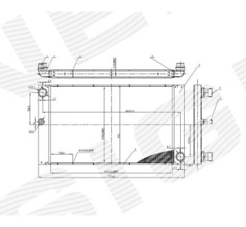 РАДИАТОР SIGNEDA RA60762