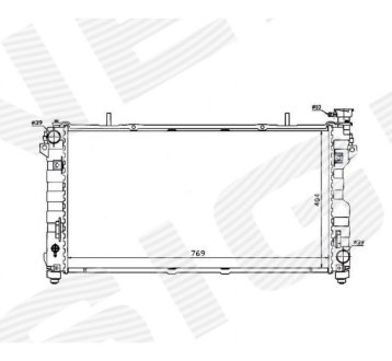 РАДИАТОР SIGNEDA RA61005Q