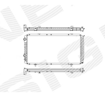 РАДИАТОР SIGNEDA RA61390Q