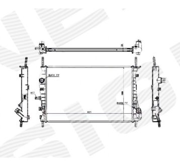 РАДИАТОР SIGNEDA RA62023A